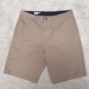Men’s Volcom shorts tan size 38